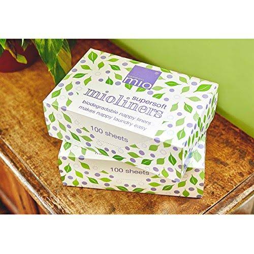 Bambino Mio, Supersoft Mioliners (Diaper Liners), 5 Pack