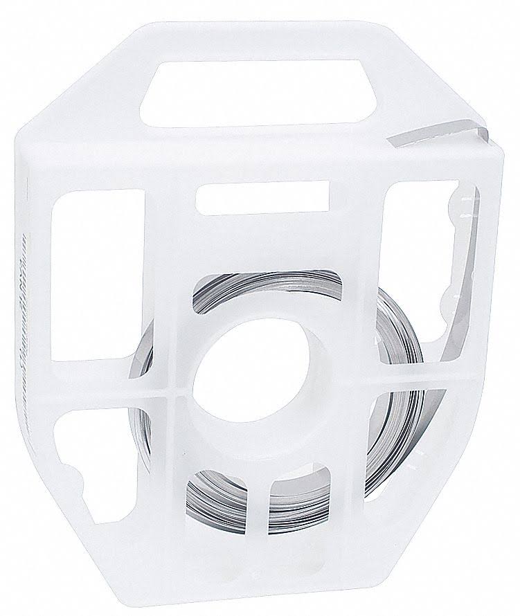 Band-It - GRC181 - Stainless Steel Band, 200/300 Stainless Steel, Metallic, 1/2 in Strapping Width