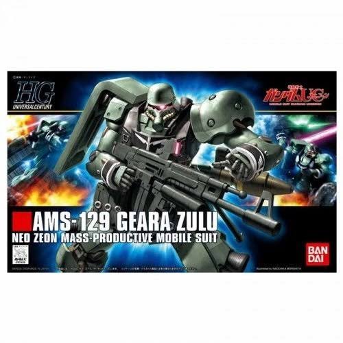 Bandai Hobby #102 AMS-129 Geara ZULU, Bandai HGUC 1/144 Action Figure
