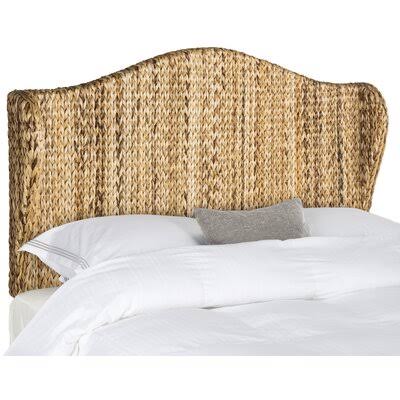 Colrain Wingback Headboard Size: King, Color: Natural