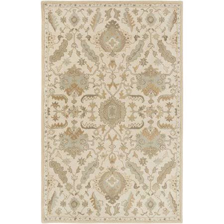 Astoria Grand Kempinski Hand Tufted Beige/Tan Area Rug, Size: Rectangle 4& x 6&