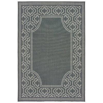 Quintin Plaid Gray/Ivory Indoor / Outdoor Area Rug Birch Lane Rug Size: Rectangle 3&7x22 x 5&6x22