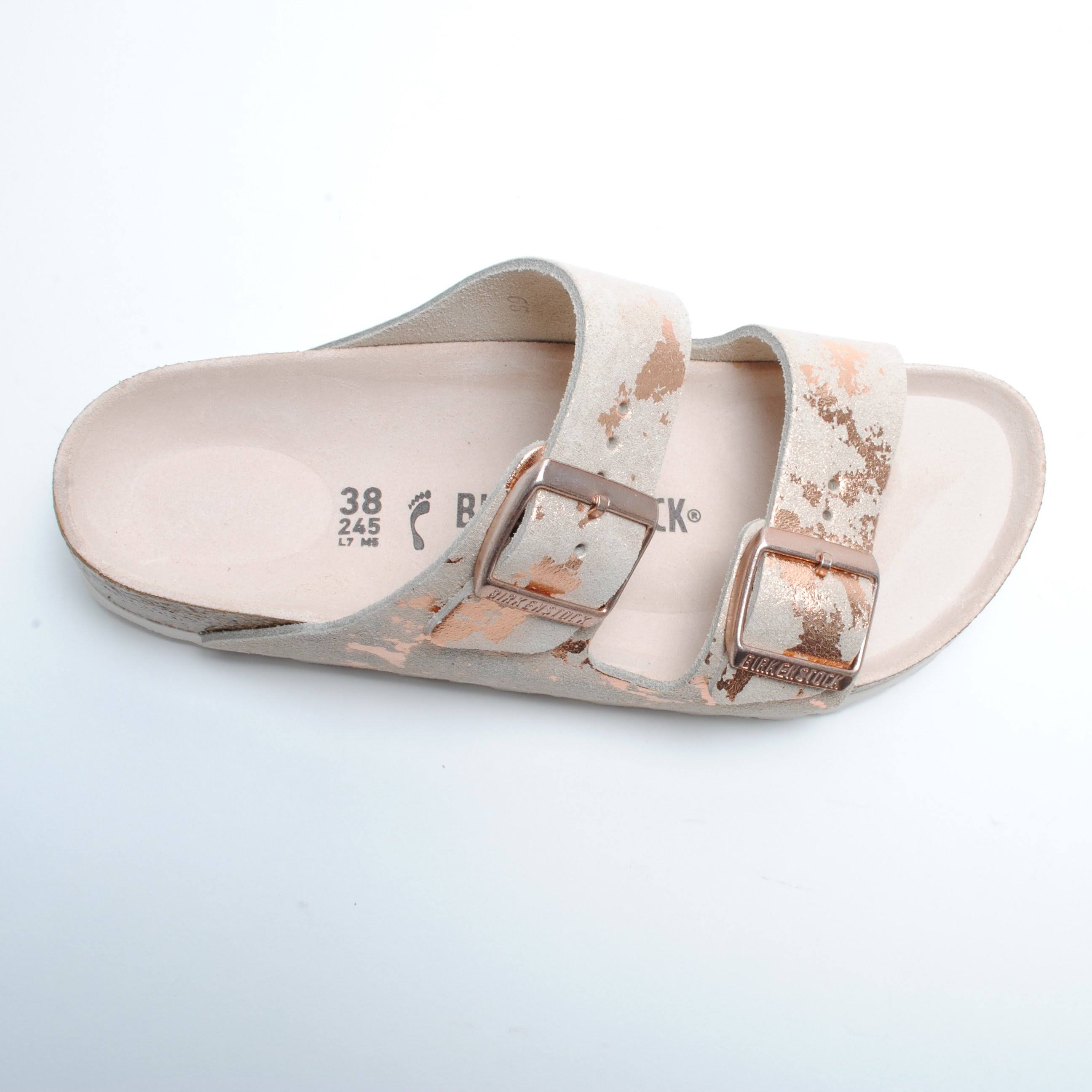 Birkenstock Arizona Taupe Suede 35 Narrow