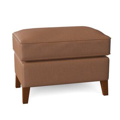 Foster 27x22 Leather Rectangle Standard Ottoman AllModern Custom Upholstery Body Fabric: Durango Acorn