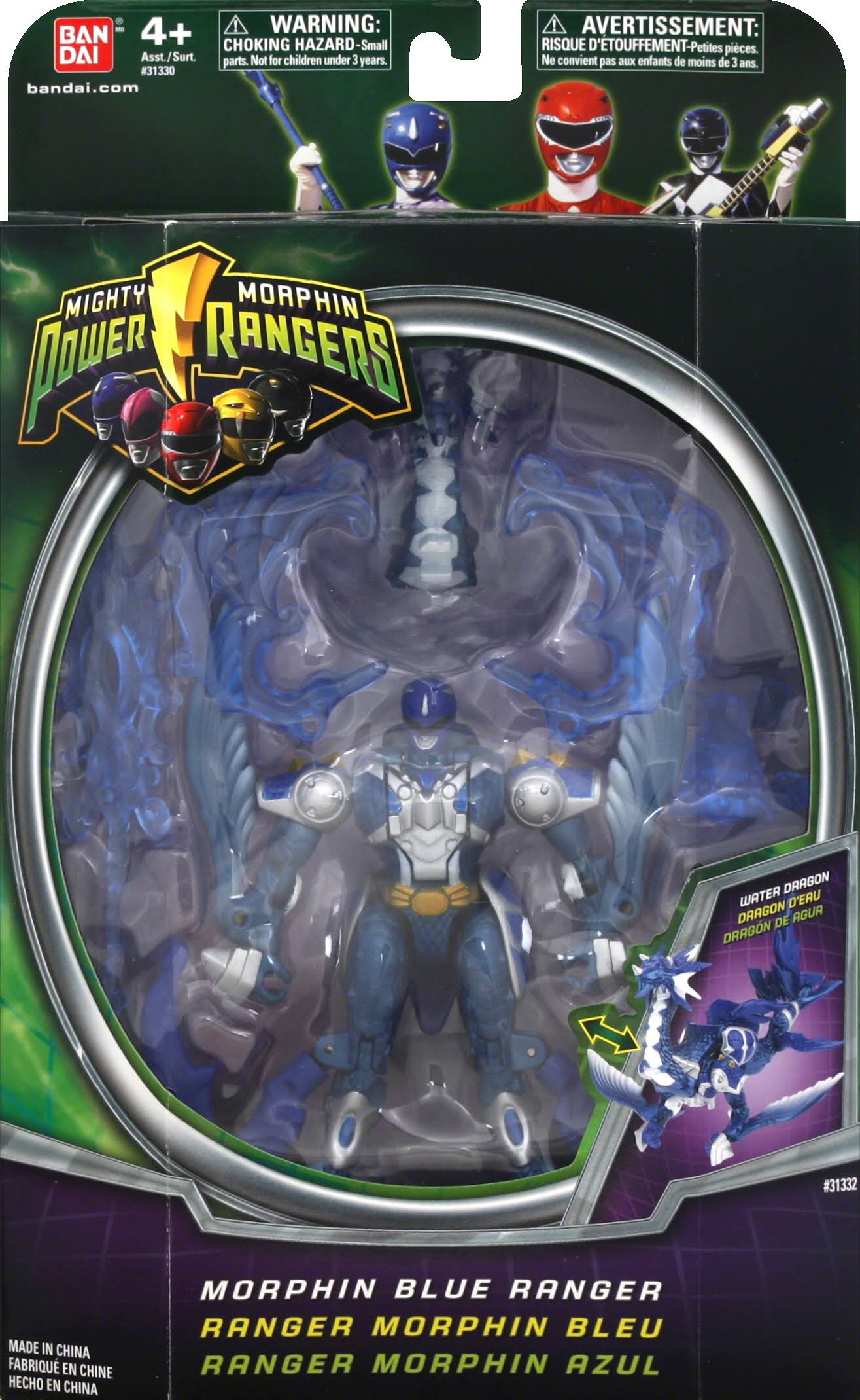 Bandai Mighty Morphin Power Rangers Morphin Blue Ranger