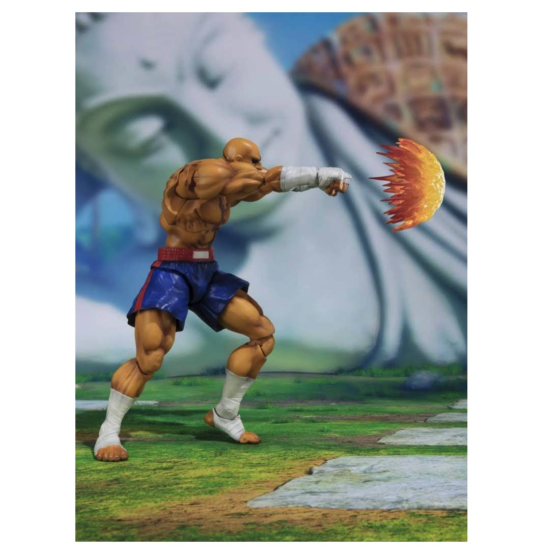 Street Fighter V Sagat S.H.Figuarts Action Figure
