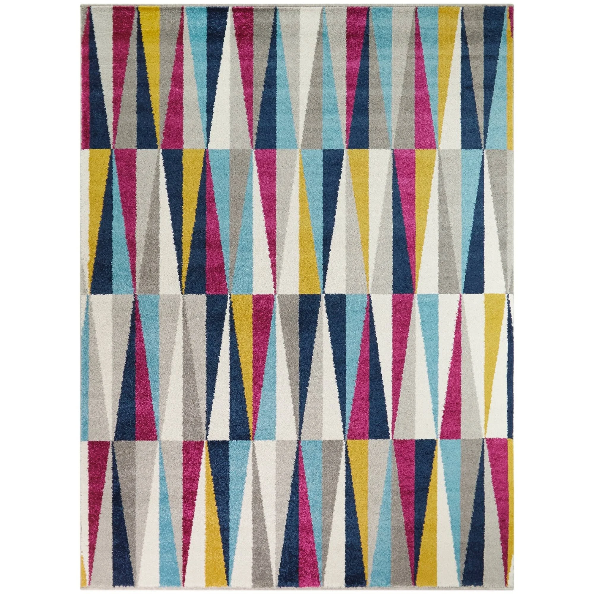 Balta Casson Multicolor 8 ft. x 10 ft. Contemporary Geometric Area Rug
