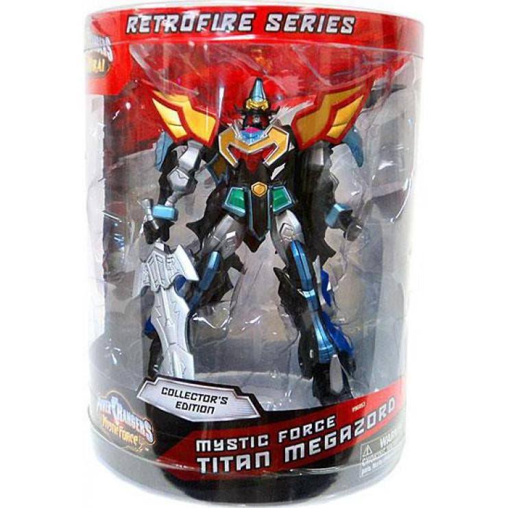 Bandai Power Rangers Retrofire Series Mystic Force Titan Megazord Action Figure