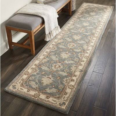 Constance Oriental Hand-Tufted Wool Blue Area Rug Birch Lane Rug Size: Runner 2&3x22 x 10&