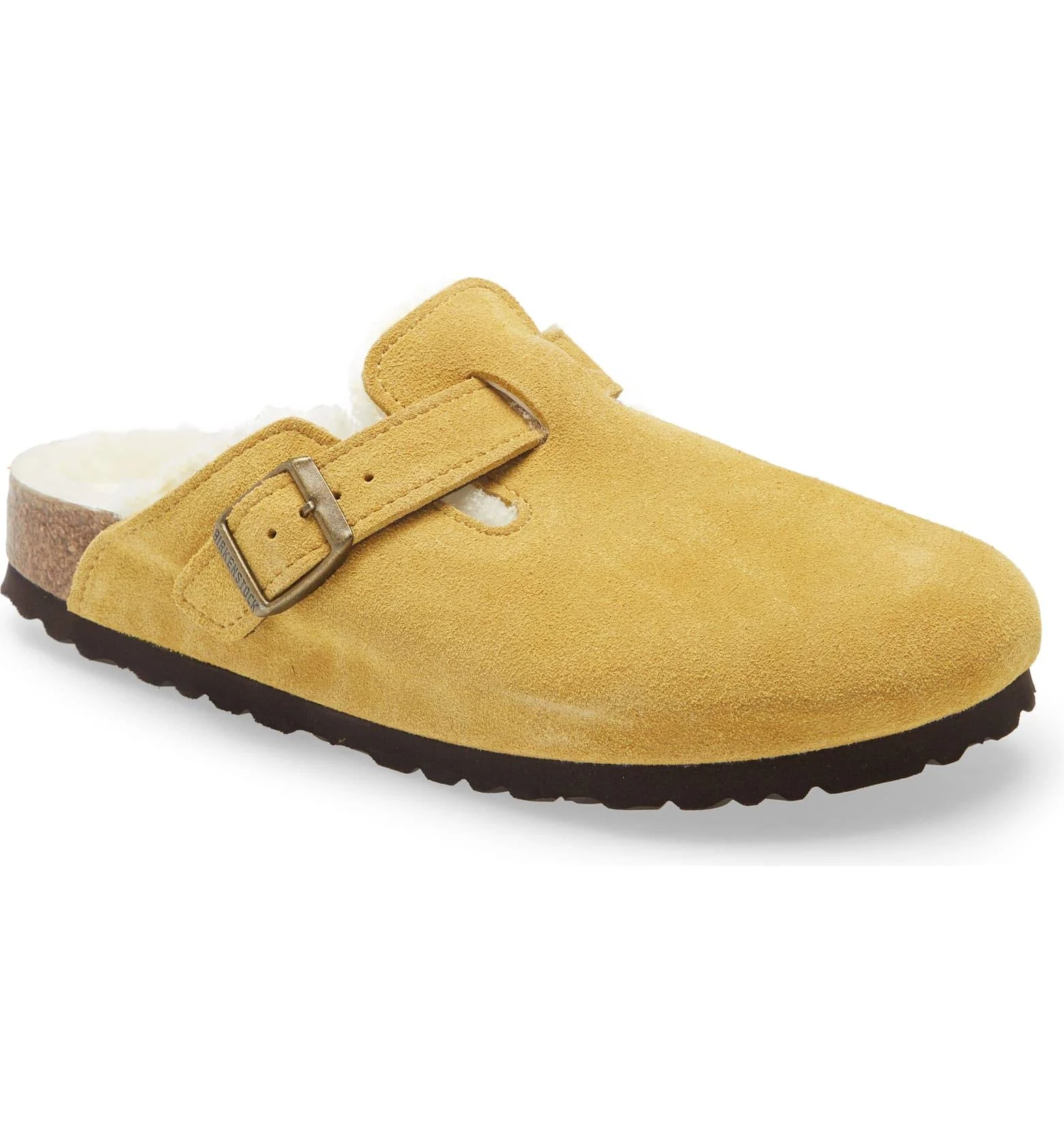 Birkenstock Boston Shearling Ochre 1017-655 (Women's) 37N