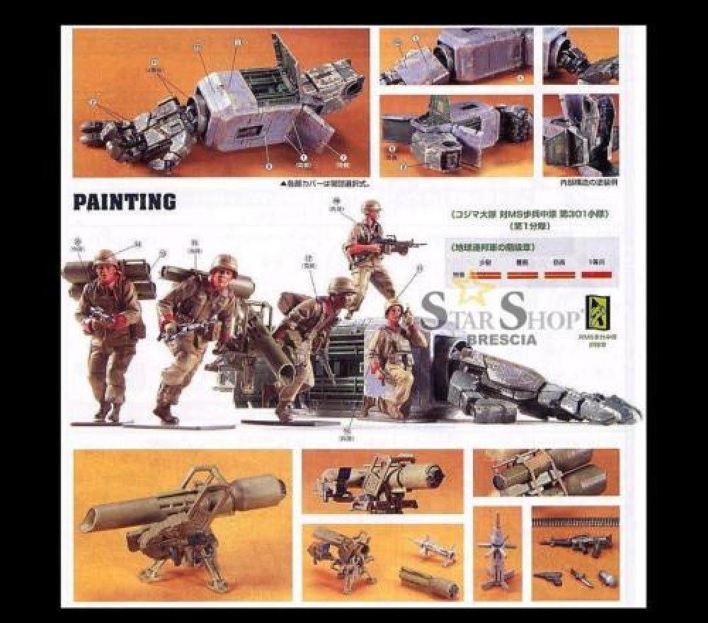 Bandai Hobby HGUC Anti MS Squad Set (Gundam) 1/35 from Japan