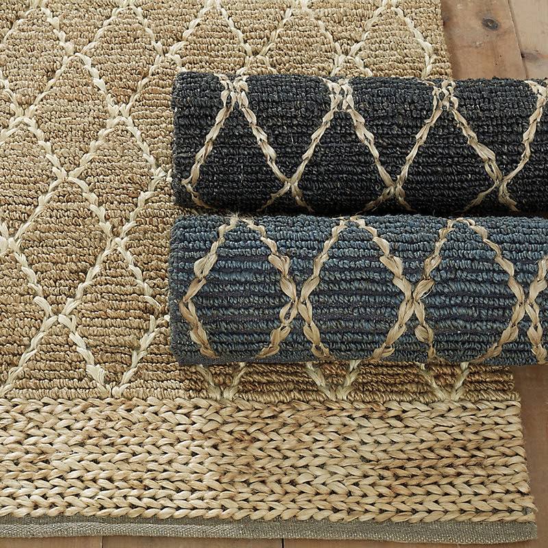 Carano Natural Fiber Rug Natural 4& x 6& - Ballard Designs