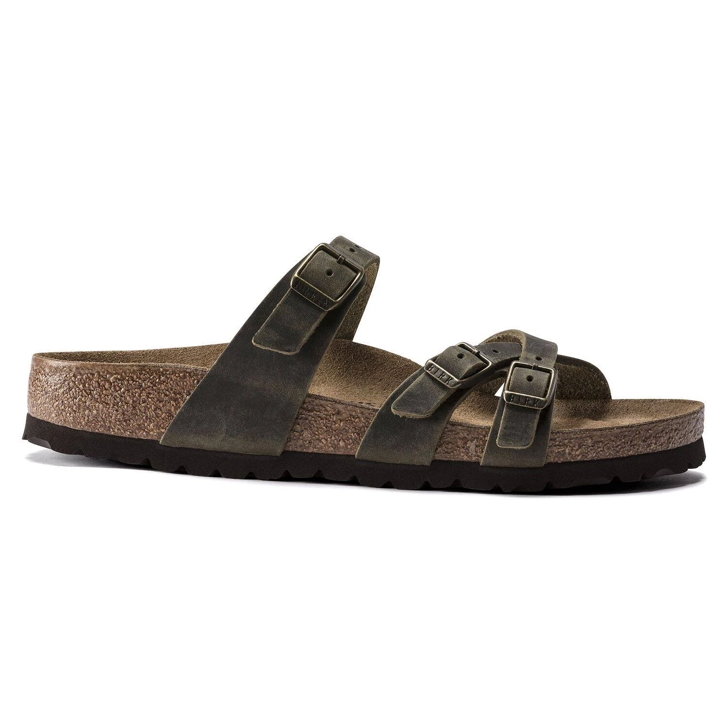 Birkenstock Women's Franca Sandal - Jade Oiled Leather N / 41
