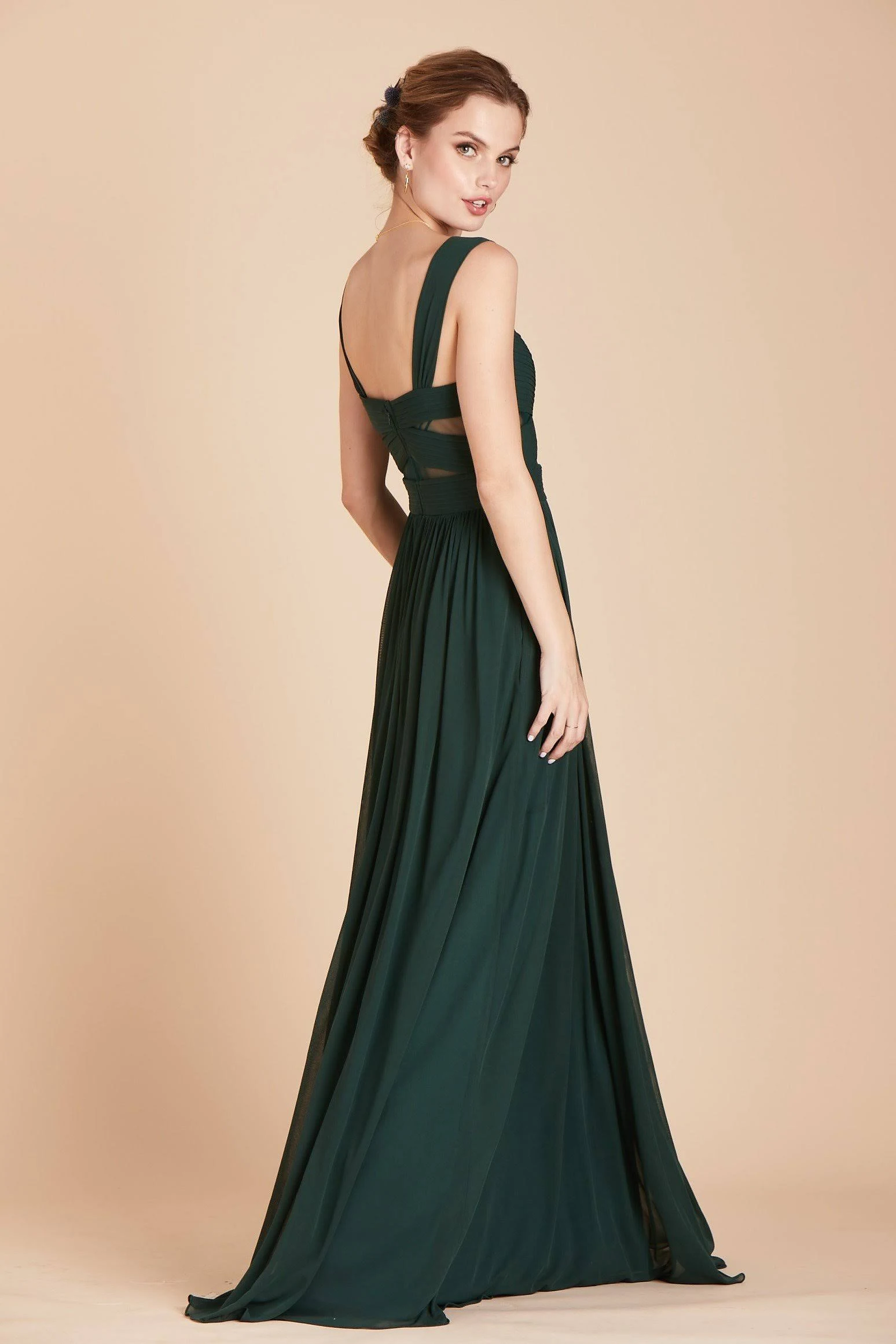 Birdy Grey Elsye Bridesmaid Dress in Emerald S / Emerald