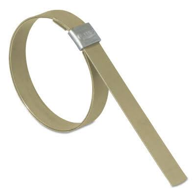 Band-It Jr. Smooth I.D. CLAMP, 2x22 Hose ID, 3/8x22W, Galv Carbo