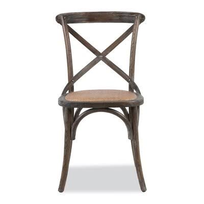 Hyacinthe Side Chair Lark Manor Color: Ash
