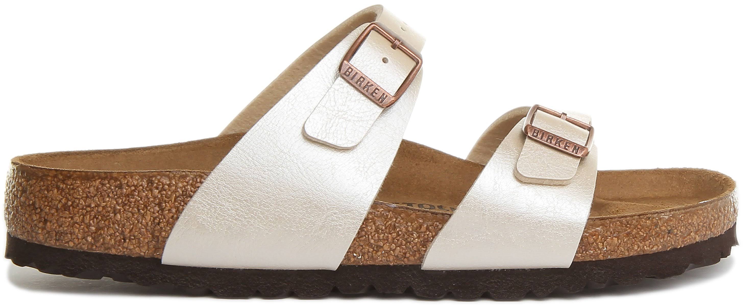 Birkenstock Sydney Sandal - Pearl White