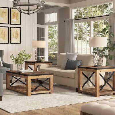 Birch Lane Fiorentino 2 Piece Coffee Table Set
