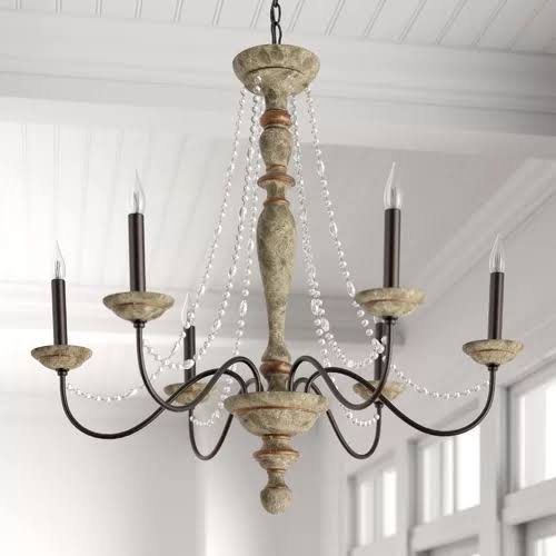 Brennon 6-Light Candle Style Classic / Traditional Chandelier