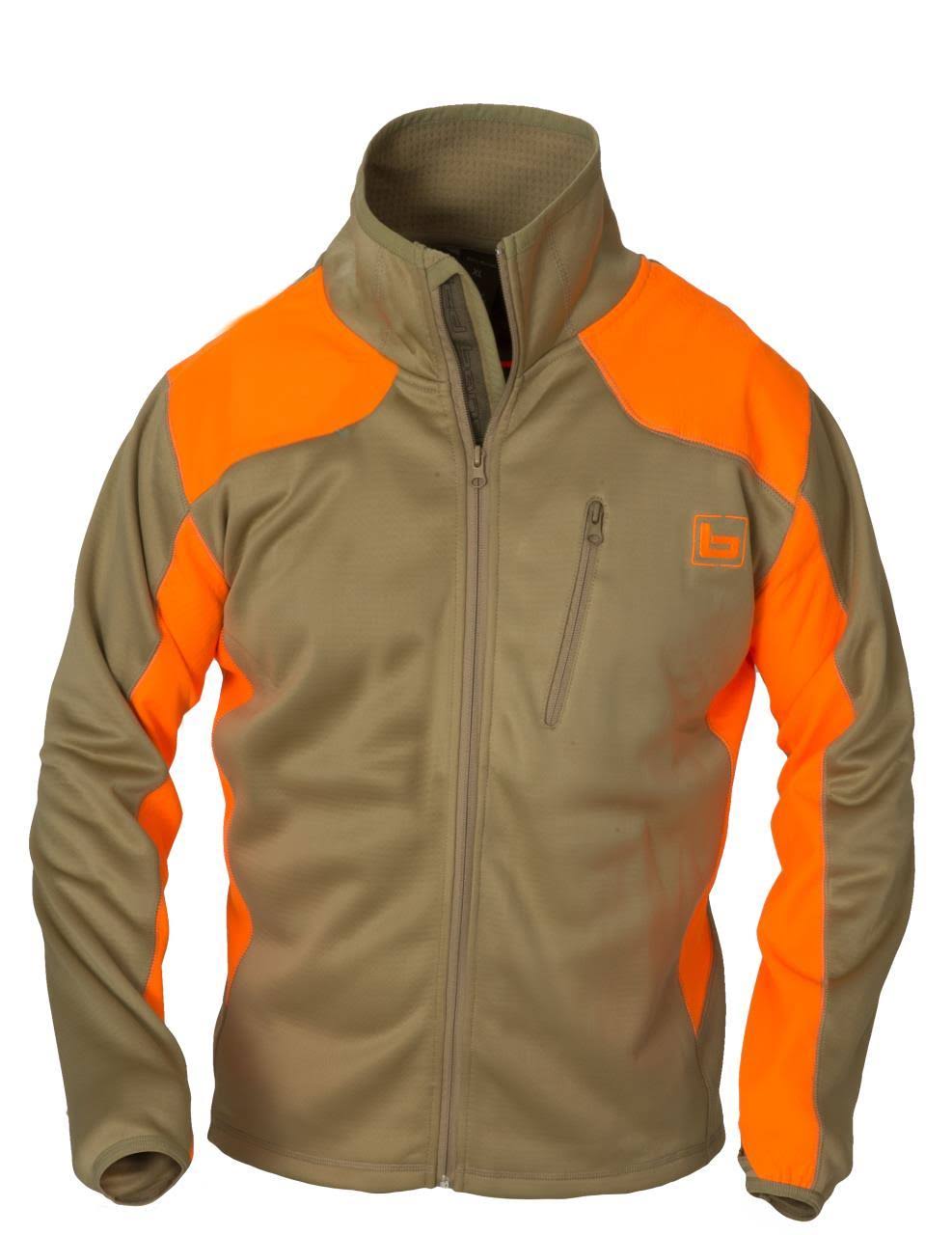 Banded Softshell Full Zip Jacket Small (S/Blaze) B1010023-BLZ-S, Shell
