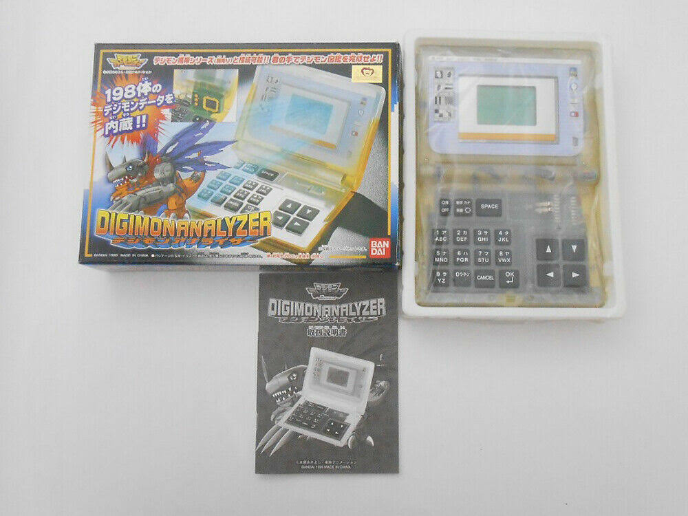 Bandai Digimon Adventure Digimon Analyzer Digivice 1999 Japan