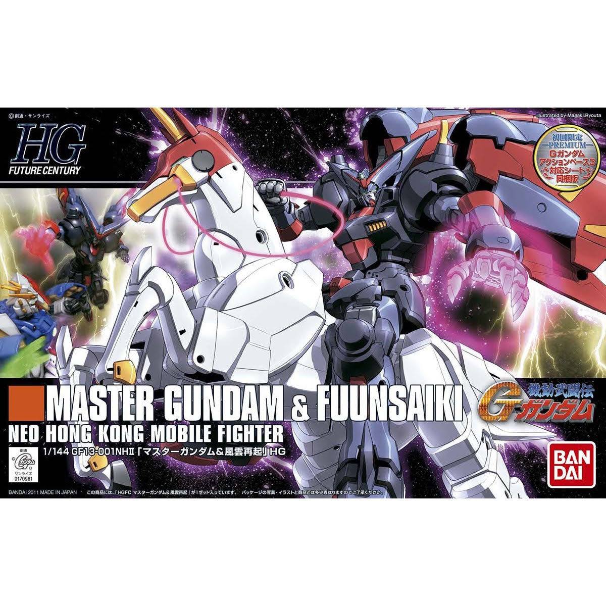 1/144 HGUC #128 Master Gundam & Fuun Saiki