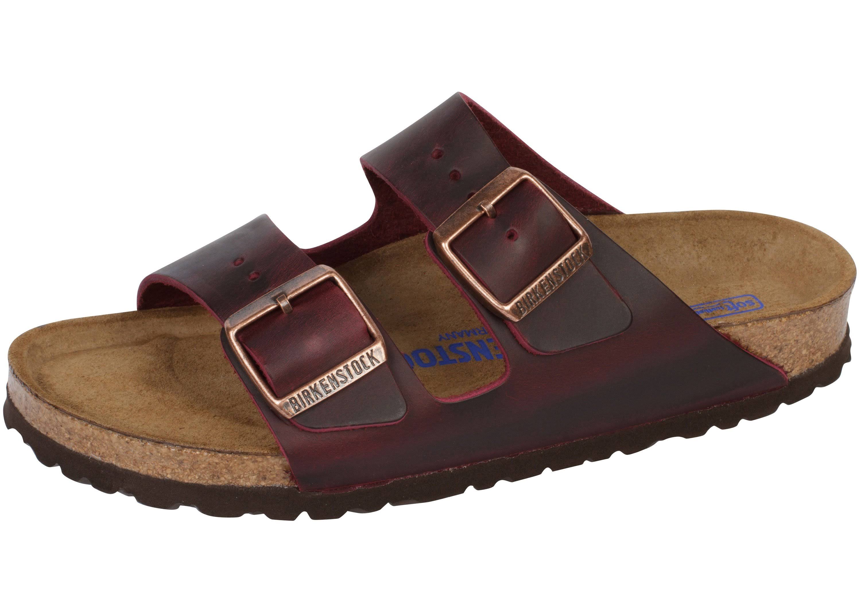 Birkenstock Arizona Soft Footbed (37 Narrow Zinfandel Oiled Ltr)
