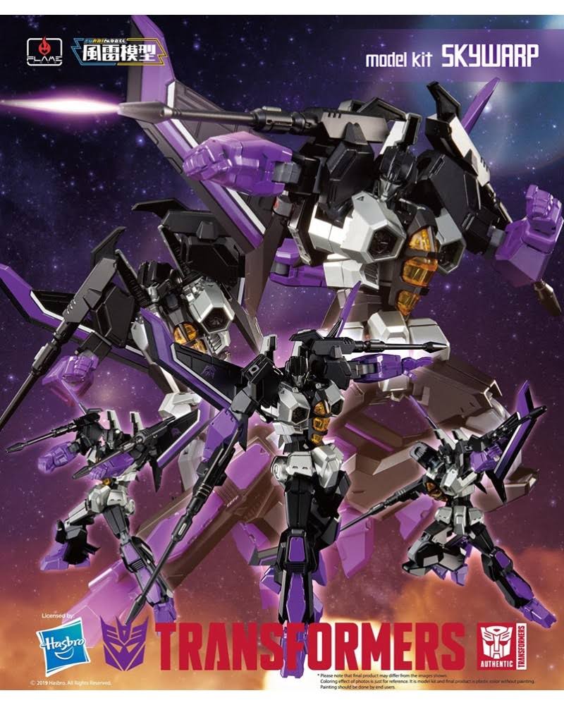 Flame Toys Furai 09 Transformers Skywarp Model Kit