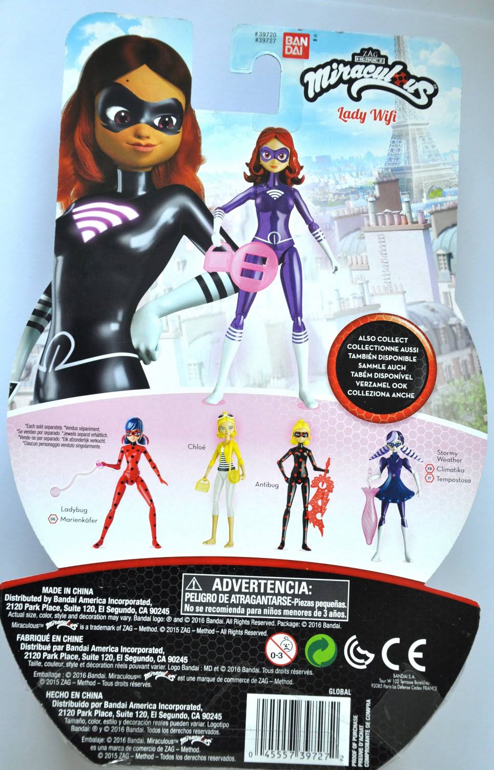Miraculous 5.5x22 Action Doll - Lady WiFi