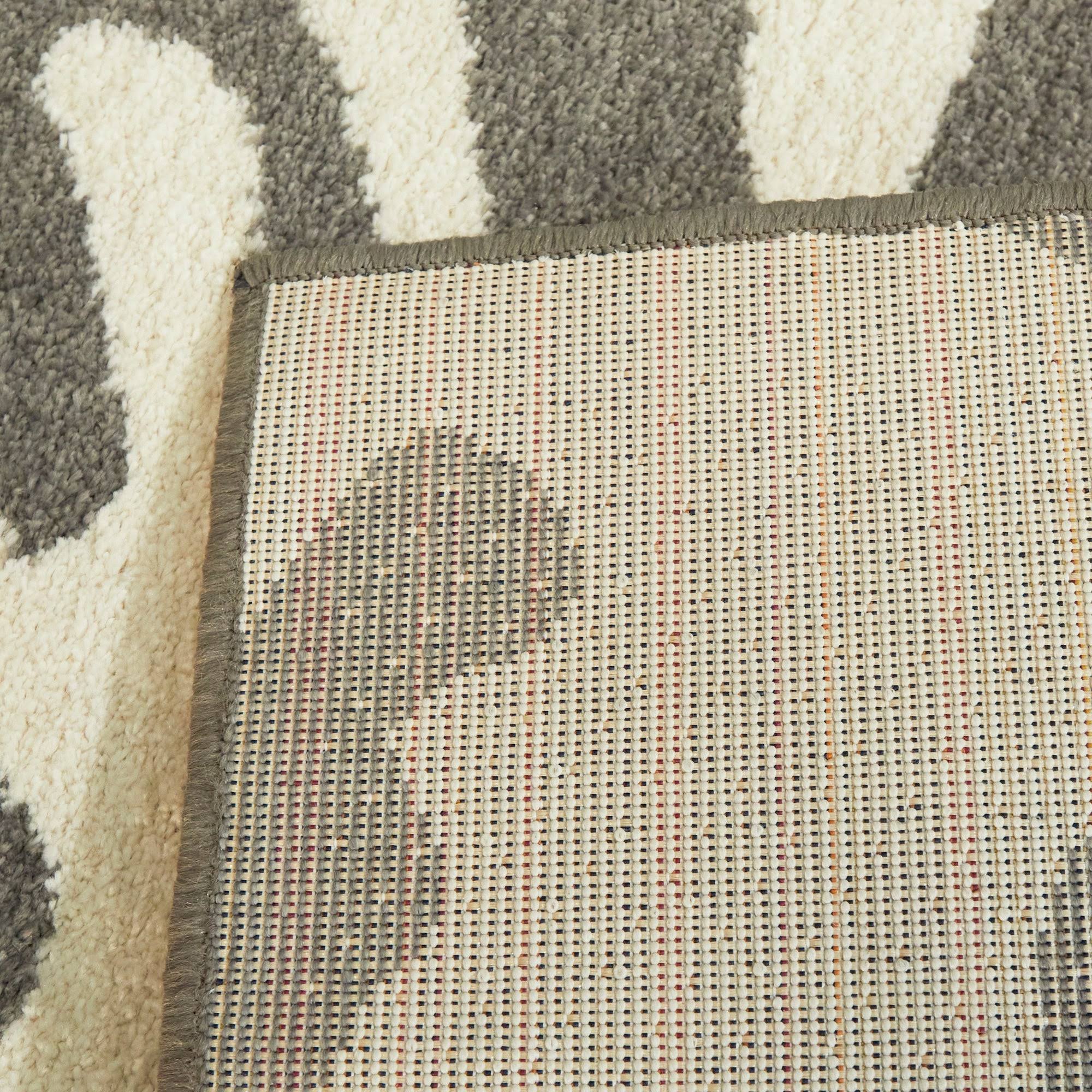 BALTA Alcester Blue 5 ft. x 7 ft. Coastal Coral Area Rug