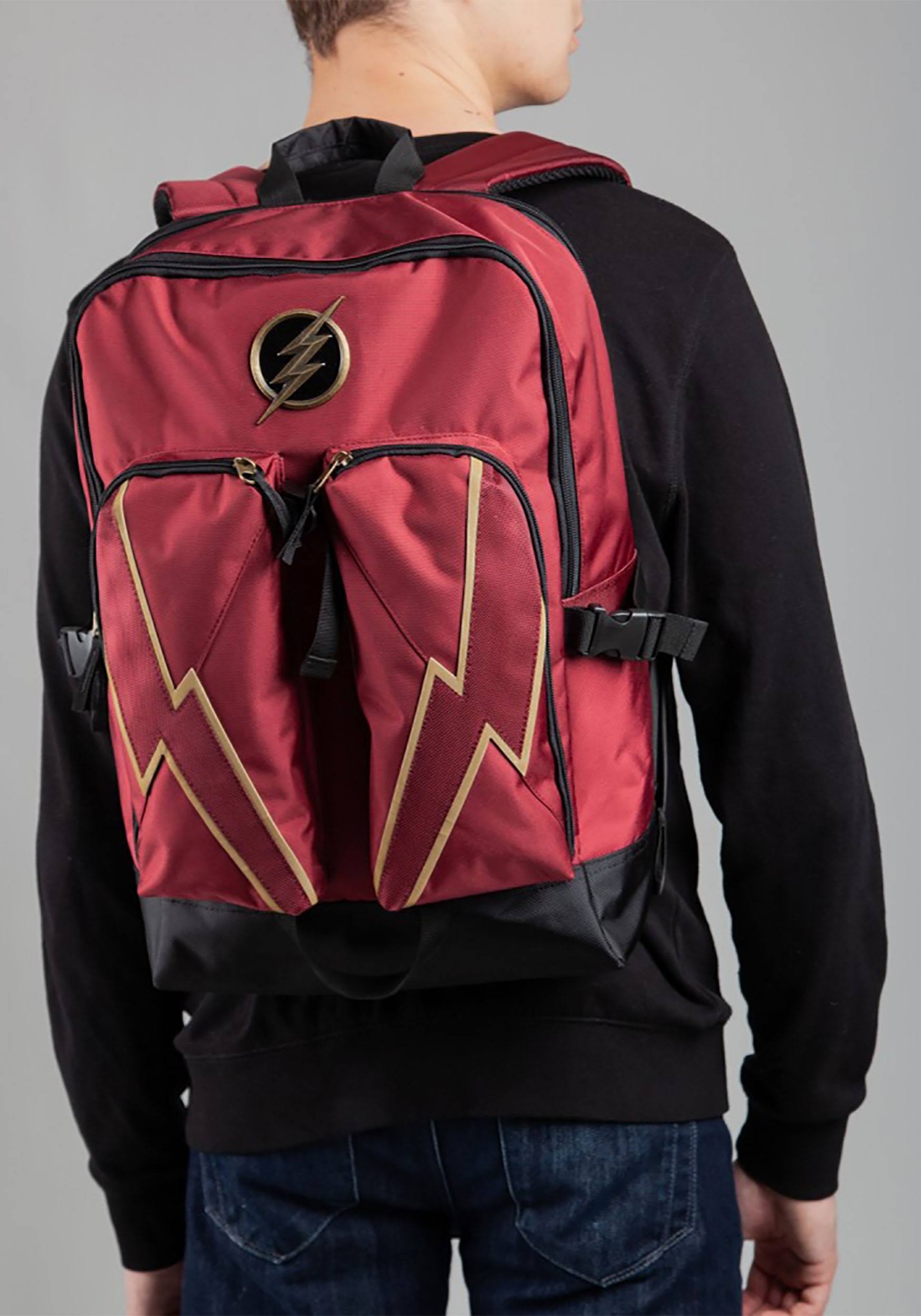 DC Comics The Flash Double Pocket Backpack