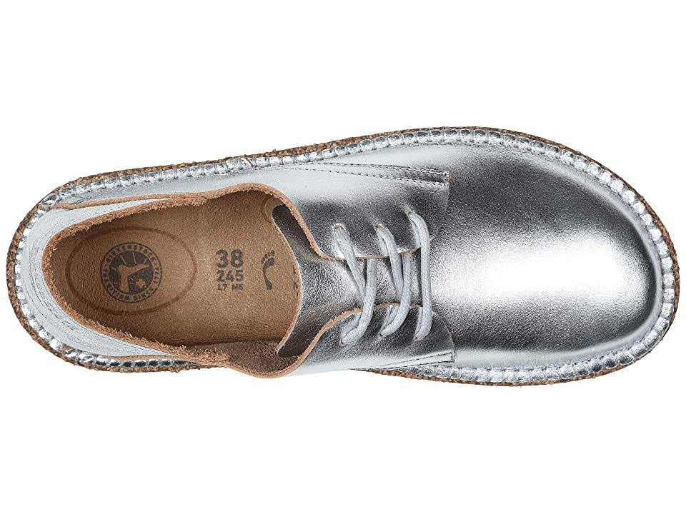 Birkenstock Women's Gary Silver Leather