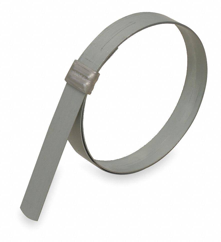 Band-It GRS313 Band Clamp,galv. Cs,min.dia. 1-3/4