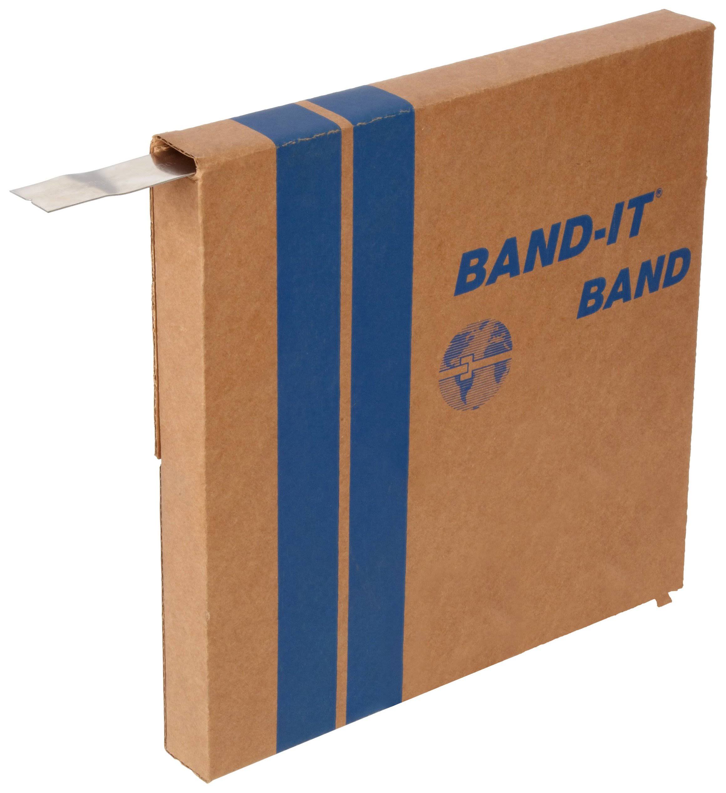 Band-It c20299 201 Stainless Steel Bright Annealed Finish Band, 1/4 W