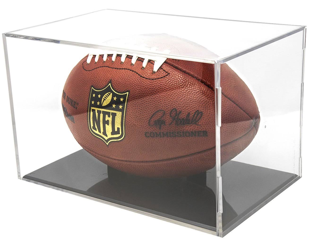 Ballqube Grandstand Football Holder Cube Display Case