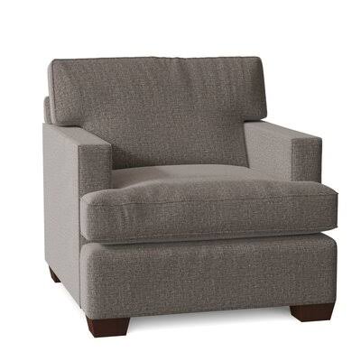Anastagio 36x22 Wide Armchair Birch Lane Body Fabric: Sustain Dursky Charcoal