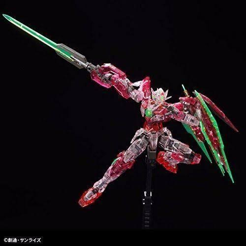 Gundam RG 1/144 00 QAN[T] (Trans-Am Clear Ver.) Model Kit