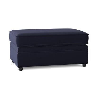 Birch Lane Winsford 38x22 Rectangle Standard Ottoman Body Fabric: Sunbrella Canvas Navy
