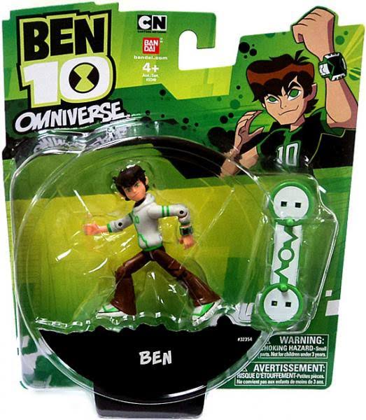 Ben 10 Omniverse 4 inch Action Figure Ben 16 Years Old with Skateboard