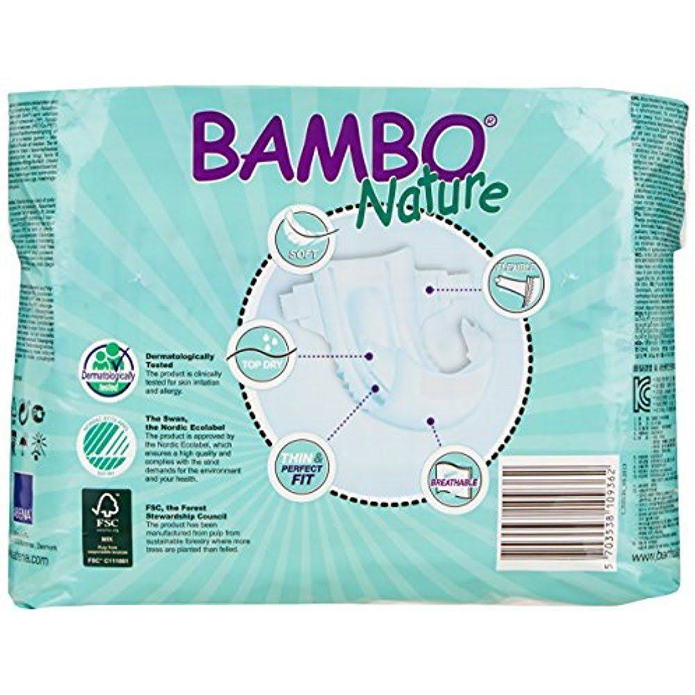 Bambo Nature Eco Friendly Baby Diapers Classic for Sensitive Skin, Size 1 (4-9 lbs), 28 Count