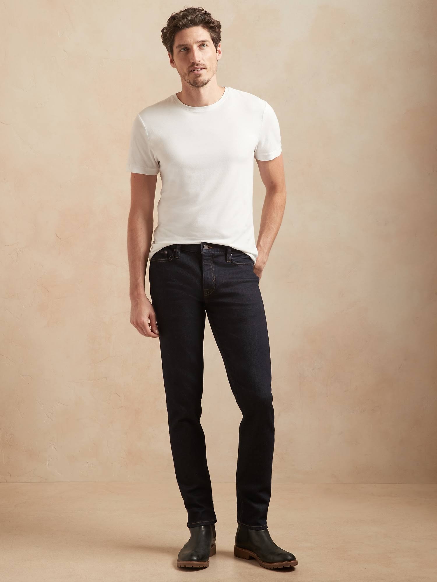 Banana Republic Men's Slim Legacy Jean Rinse Dark Wash Size 31W 30L