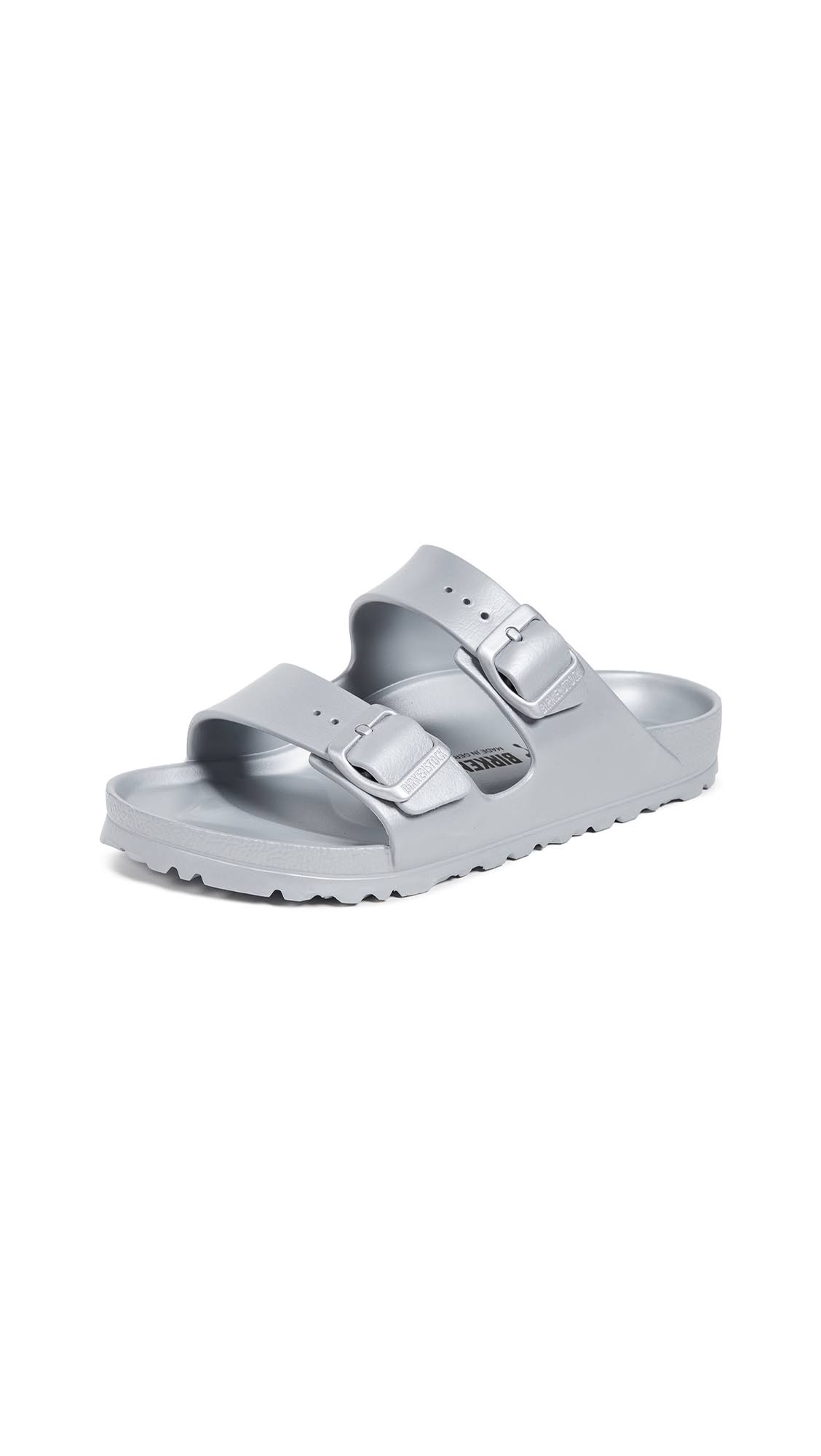 Birkenstock Women's Essentials Arizona Eva Sandals - Silver - 8N