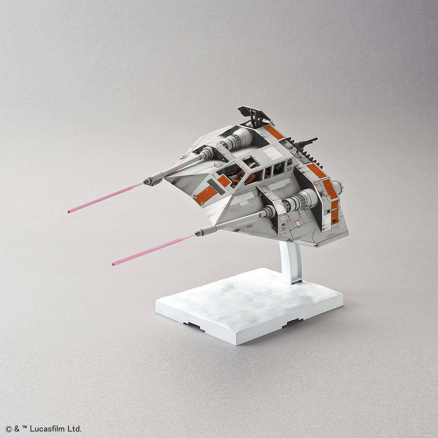 Bandai Star Wars 1/48 & 1/144 Snowspeeder Set Plastic Model Kit New F