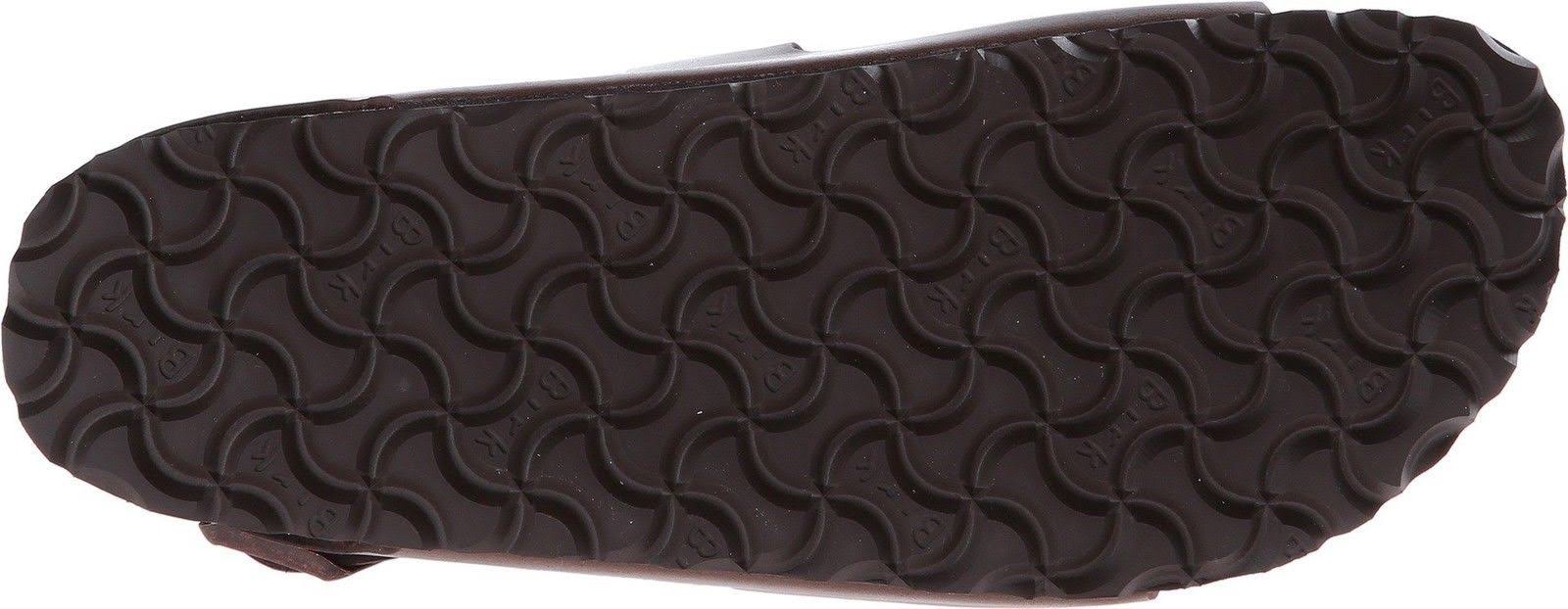 Birkenstock Milano Soft Footbed Sandal - 43 - Brown Amalfi Leather