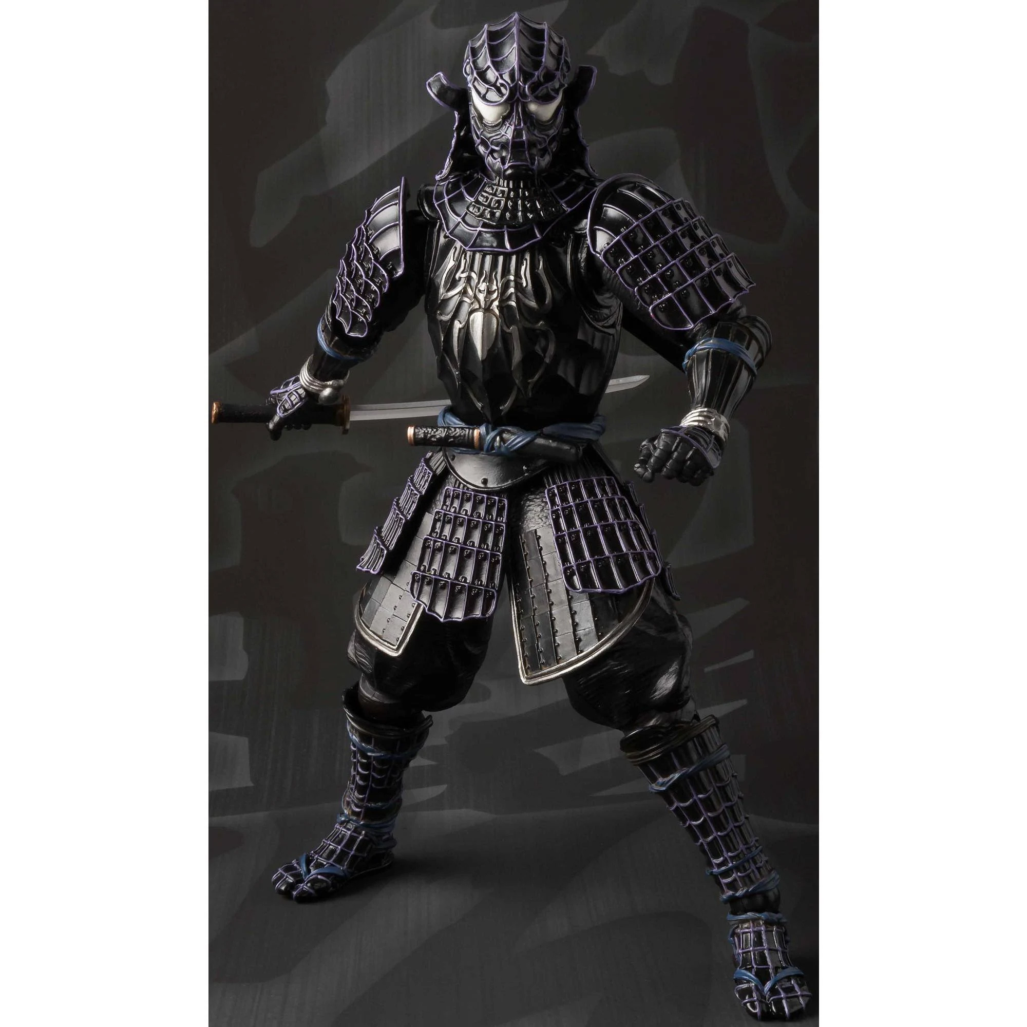 Onmitsu Black Spiderman Meisho Manga Realization Figure - Marvel