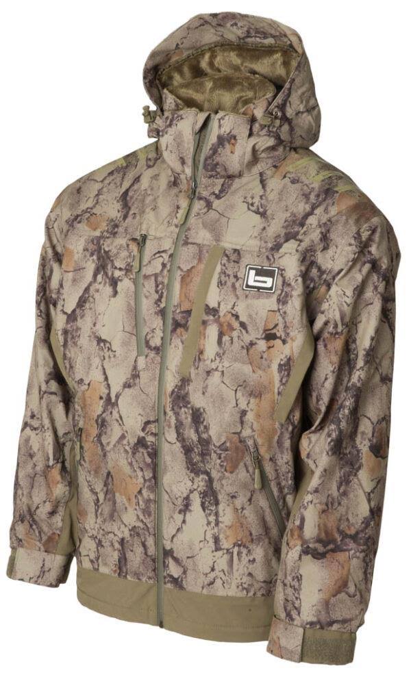 Banded Stretchapeake Wader Jacket, Mens, Natural GEAR, 2 Extra Large Tall