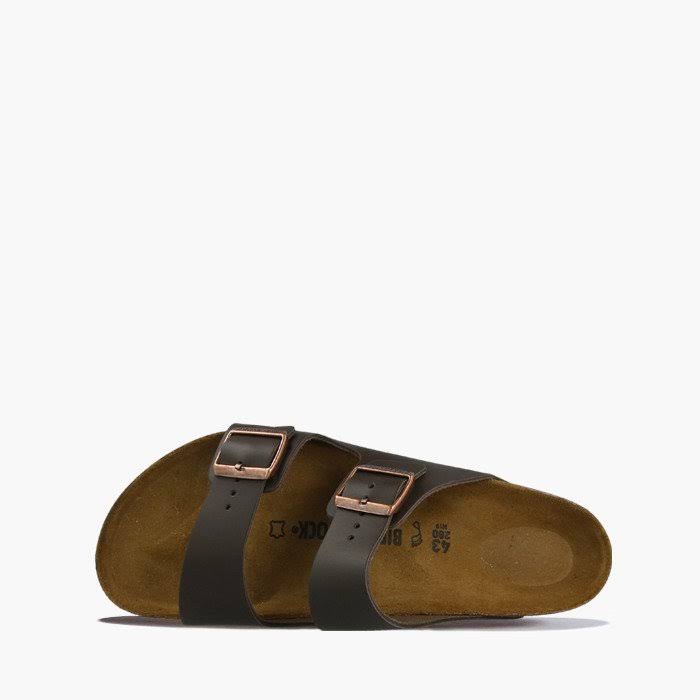 Birkenstock Arizona Mules Leather Dark Brown