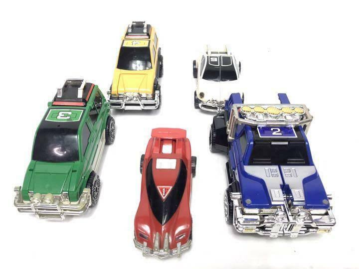 Bandai Gekisou Sentai Carranger Combined DX RV Robo Power Rangers Japan used