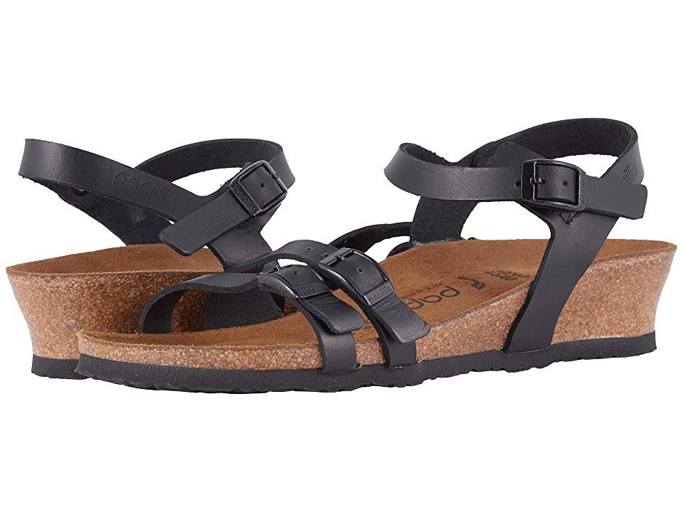 Birkenstock Women's Lana (38 Narrow Black Leather)