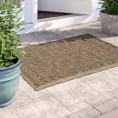 Bartow Non-Slip Outdoor Door Mat Sol 72 Outdoor Color: Camel